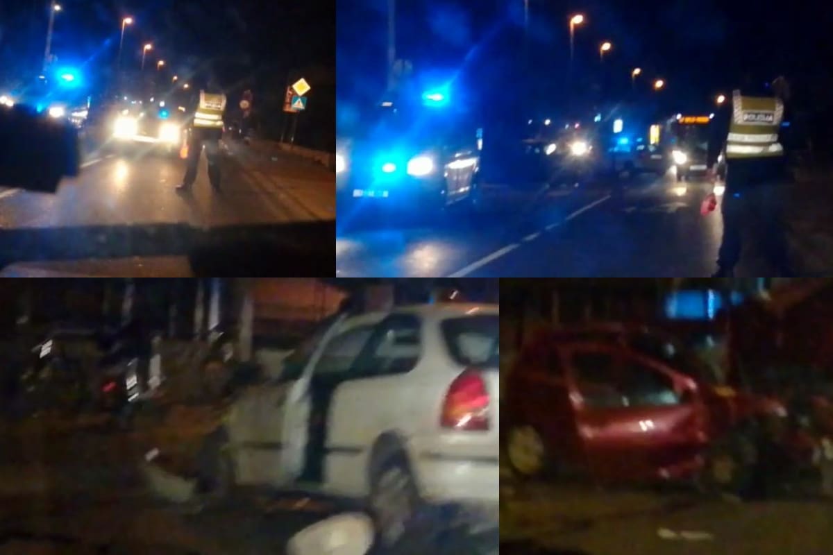 HITNA DOJURILA NA MJESTO NESREĆE Prometna nesreća u Kaštel Lukšiću, sudar dvaju automobila