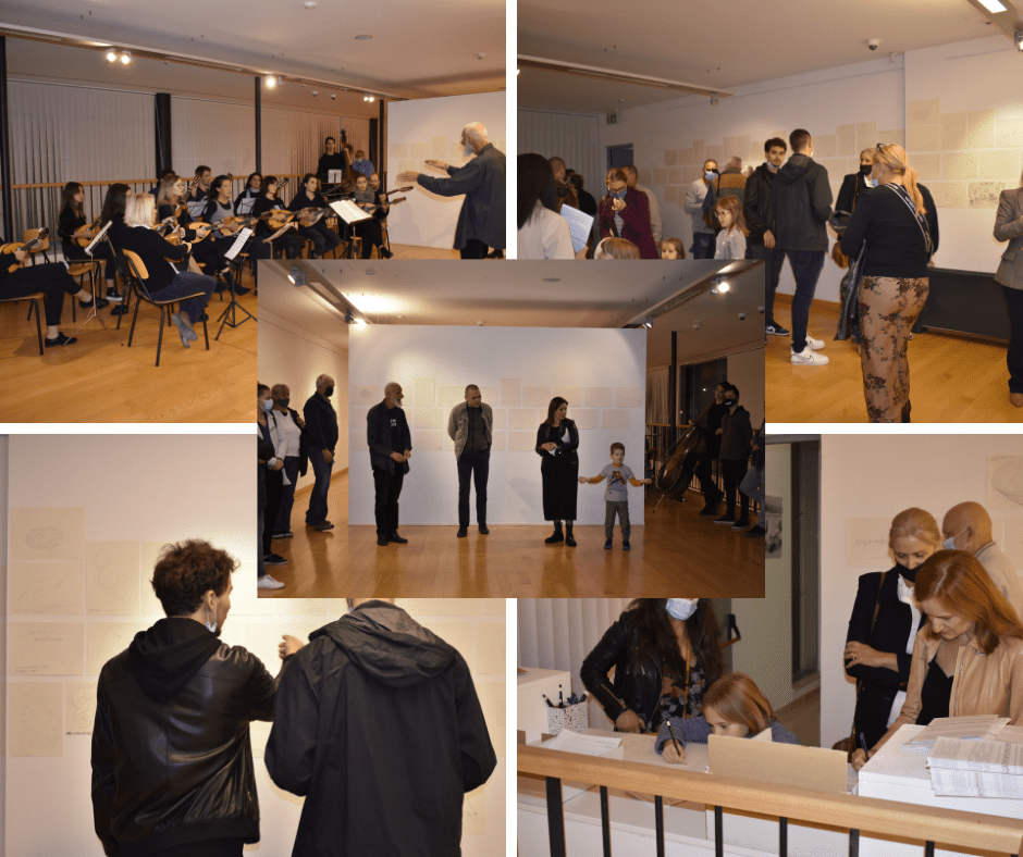 SVEUČILIŠNA GALERIJA Otvorena izložba „Linija u šetnji - Linija nakon linije“