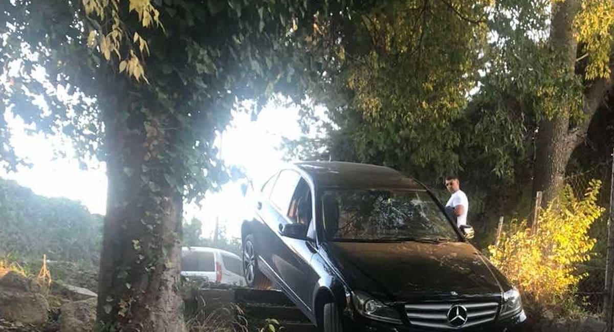 Nezgoda na Spinutu: Pogledajte gdje je završio automobil