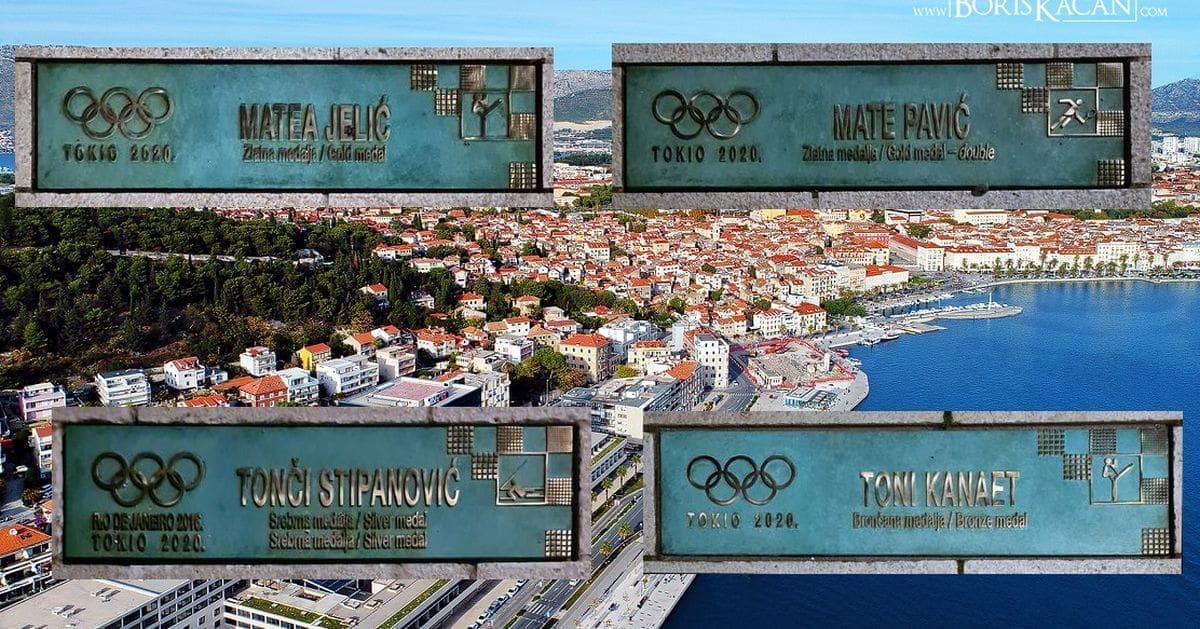 JESTE LI IH PRIMIJETILI? Zapadna obala dobila novi ukras, četiri imena su zauvijek upisana u povijest Splita