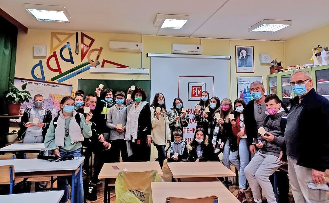 Tri radionice za učenike u organizaciji Društva pedagoga tehničke kulture Split