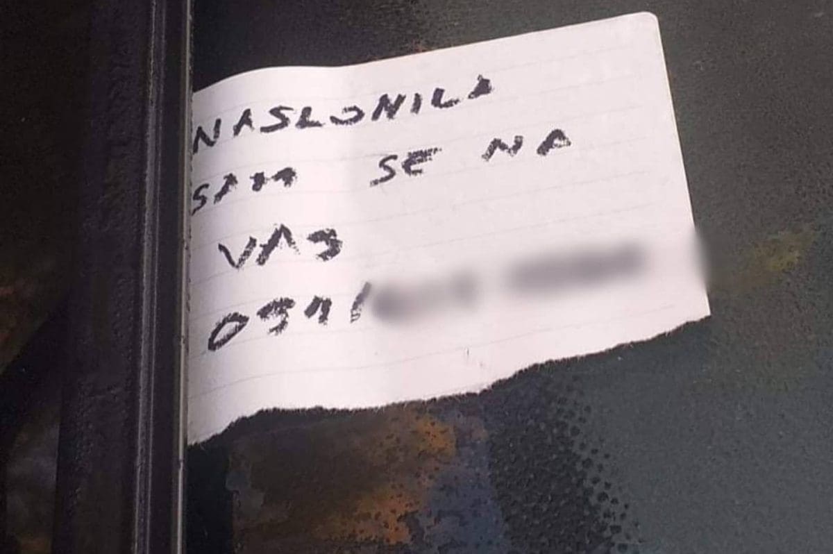 HIT IZ DALMACIJE Ostavila poruku nakon što je udarila u auto, no svi su primijetili jedan detalj