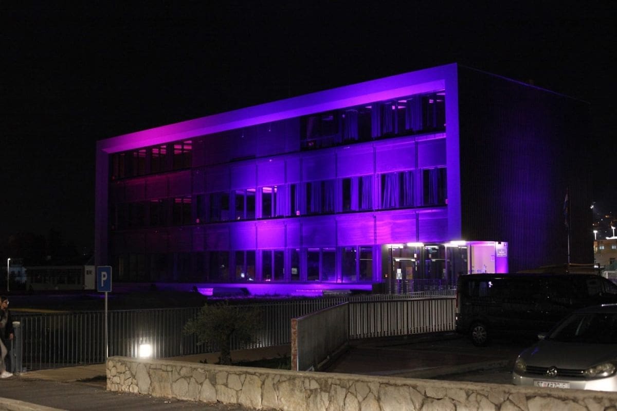 ZASJAO SOLIN Ljubičastom bojom odali počast najmanjim herojima