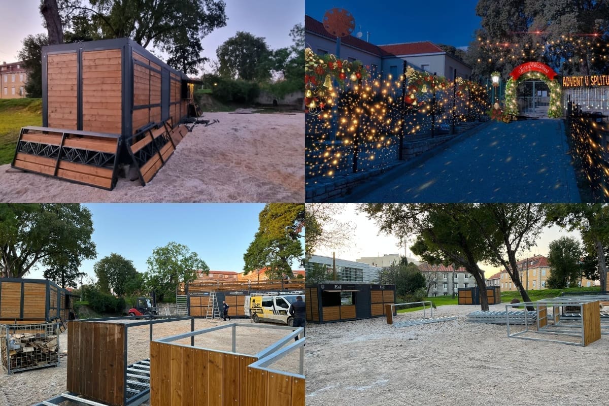 BIT ĆE TO SPLITSKI HIT Postavljaju se adventske kućice na bedem Cornaro