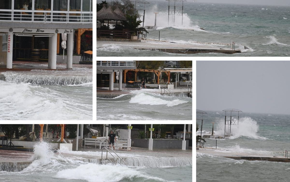 DIO BAČVICA "PROGUTALO" MORE Biste li se usudili ovo: Splićanin se prepustio višemetarskim valovima