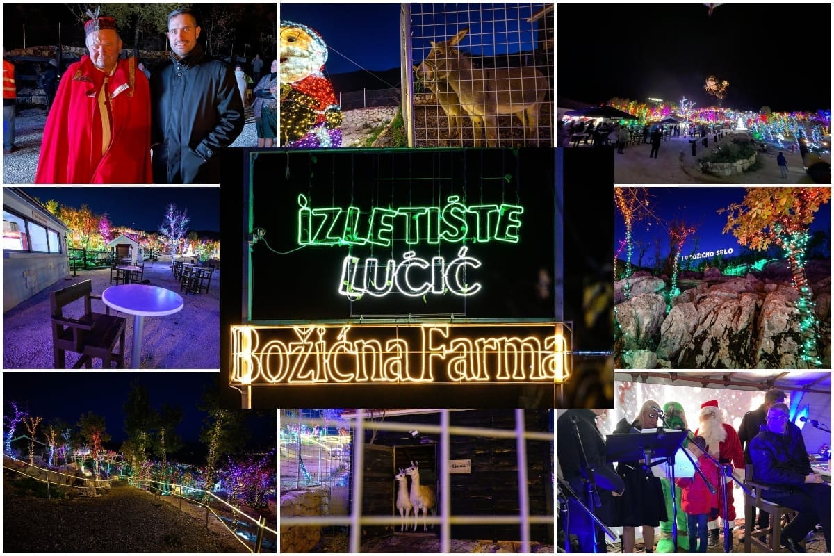 ČAROLIJA ADVENTA U ZAMOSORJU SVE ODUŠEVLJAVA Otvoreno je spektakularno Božićno selo, upaljeno više od tri milijuna svjećica