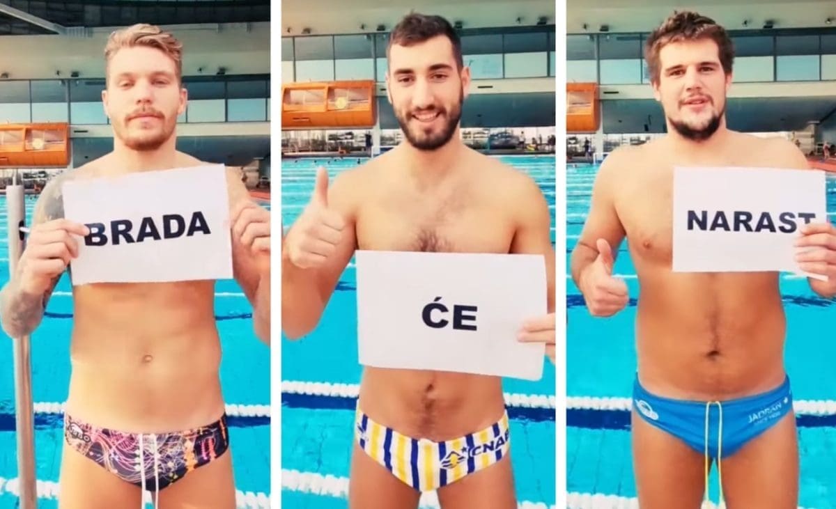 "BRADA ĆE OPET NARAST, A MU*A NEĆE!" Ovogodišnjoj "Bradatoj aukciji" se pridružili momci iz VK Jadran