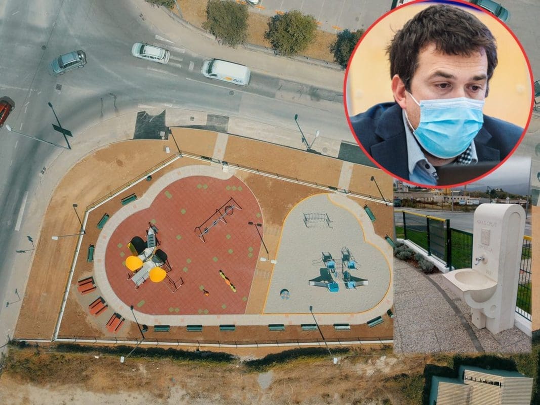 PRVA 'ŠPINA' NA DJEČJEM IGRALIŠTU Branimir Urlić: "Zadnja investicija prošle vlasti poslužila za prevariti običaje. Hvala saboteru iz Banovine"
