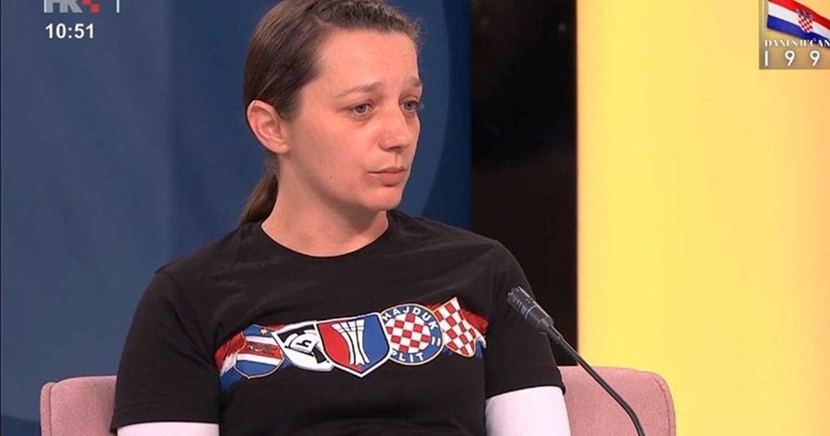 "Djevojčica u plavom kaputiću" u emisiju došla u majici Torcide