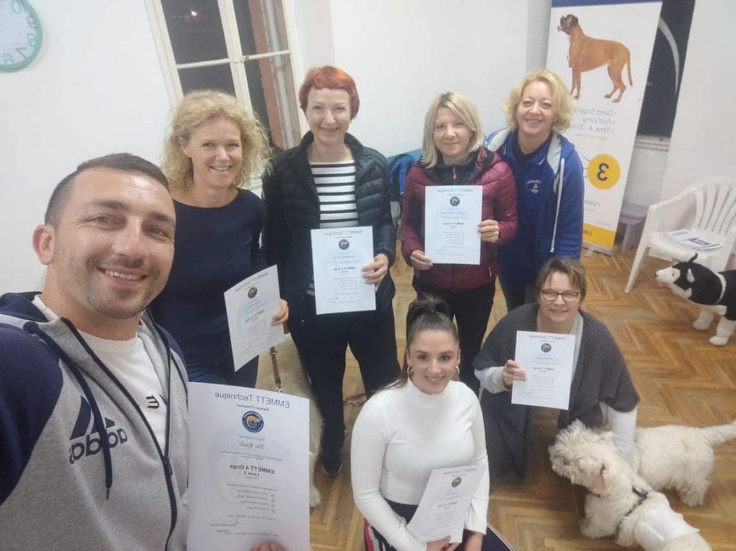 Ovog vikenda održan 5. Modul EMMETT TEHNIKE ZA PSE