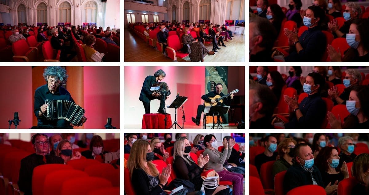 SPEKTAKULARNA ZAVRŠNICA "DANA KLASIČNE GITARE" Talijanski virtuozi oduševili publiku