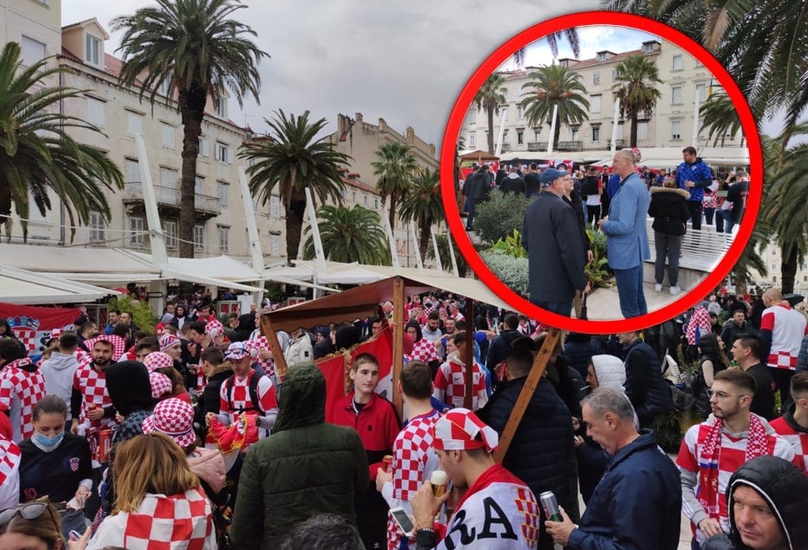 SVI SU NA RIVI, VELIKA POBJEDA SE OČEKUJE! Navijači preplavili ulice Splita, stigao i Puljak