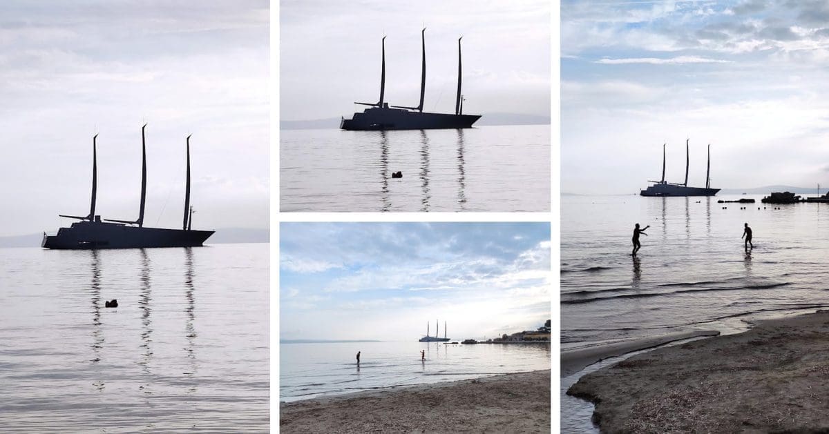 IMPOZANTNA JAHTA ODUŠEVILA JE MNOGE Danas je mamila poglede Splićanki i Splićana, pogledajte ove jedinstvene fotografije