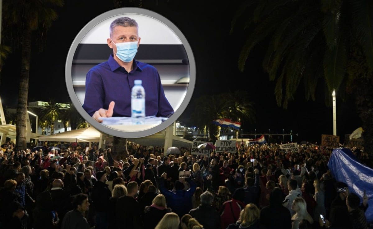 HOĆE LI SE U SPLITSKOM PARLAMENTU GOVORITI O PROSVJEDIMA? Prkić: "Nije došla nikakva inicijativa"