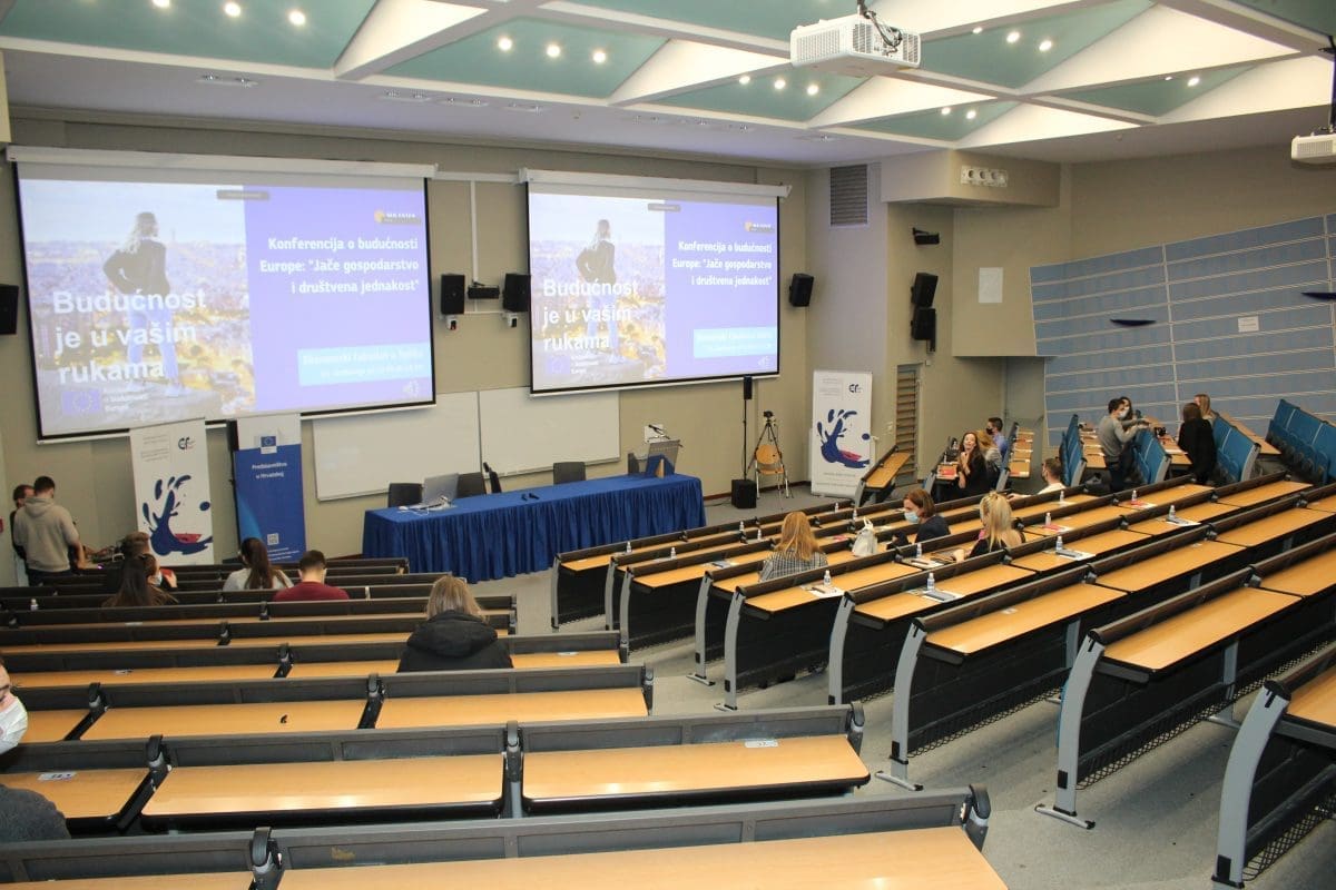 KONFERENCIJA O BUDUĆNOSTI EUROPE Jače gospodarstvo i društvena jednakost