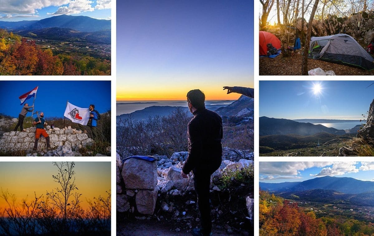 BIO JE TO SAVRŠEN VIKEND Mnogi "pobjegli" u planine prije kiše. Ovako je to izgledalo na najudaljenijem mosorskom vrhu