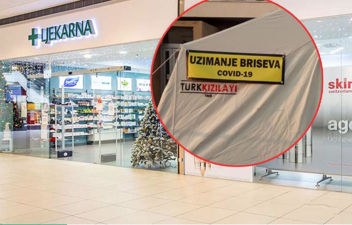 TESTIRANJE NA COVID Brzi kućni antigenski test ne mogu se koristit kao nalaz, ali testirati se možete i u ljekarnama