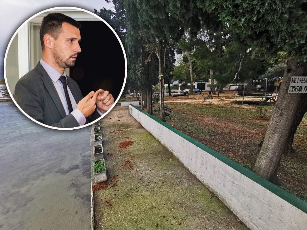 IVOŠEVIĆ STAO U OBRANU GAŠPAREVIĆA Ovo je prostor zbog kojeg se dogodio incident: "Dosta je bilo okupacije javnog dobra"