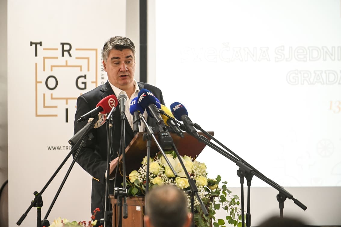 Milanović u Trogiru: "Ovdje nikad nisam doživio nešto što nije lijepo i dolazit ću ovdje uvijek"