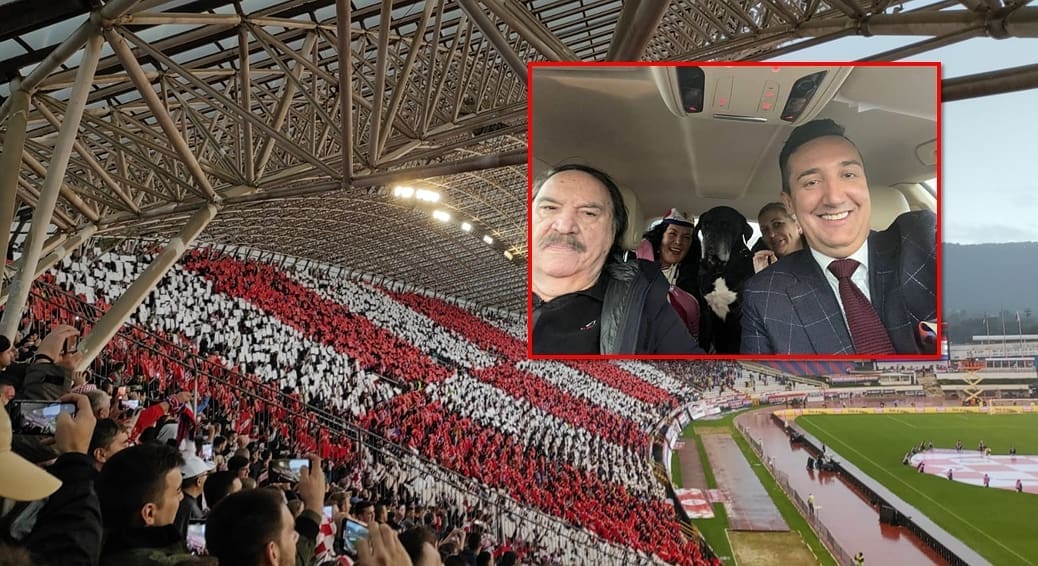 RASPAMETIO POLJUD Mišo odjenuo Lukinu desetku, a na stadion ga dovezao Kolindin savjetnik. Pogledajte u čijem je društvu stigao