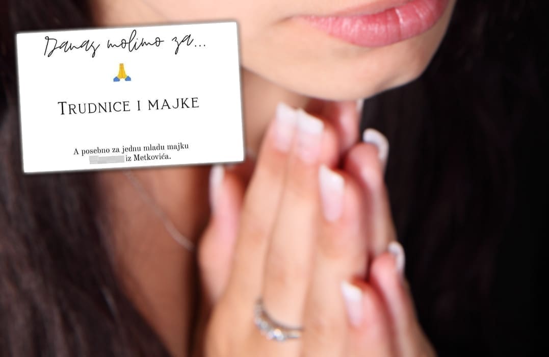 Društvenim mrežama kruži poziv za molitvu za majku iz Dalmacije: "Porodili su je carskim rezom, zatim je spojili na respirator..."