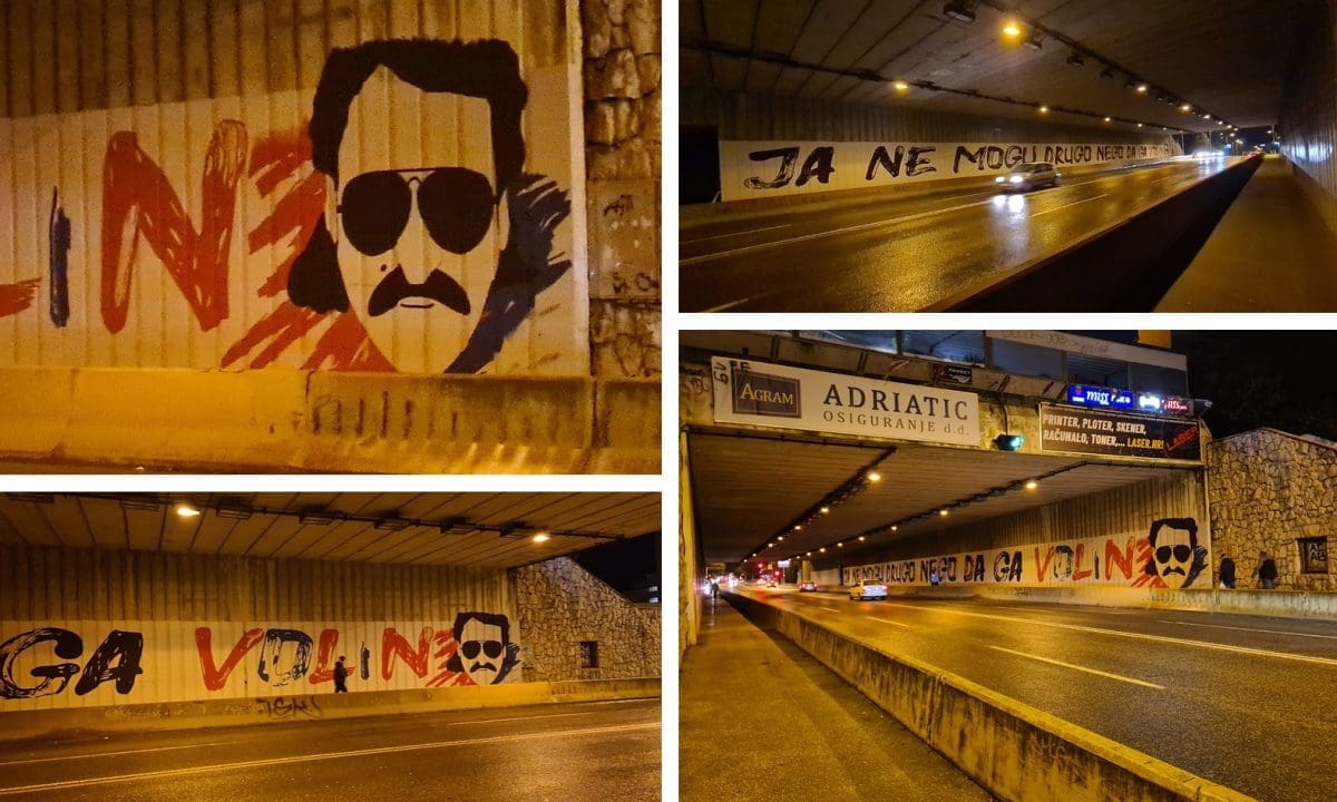 IZGLEDA SPEKTAKULARNO Torcida dovršila mural na Gripama, posvetili ga legendarnom Miši Kovaču