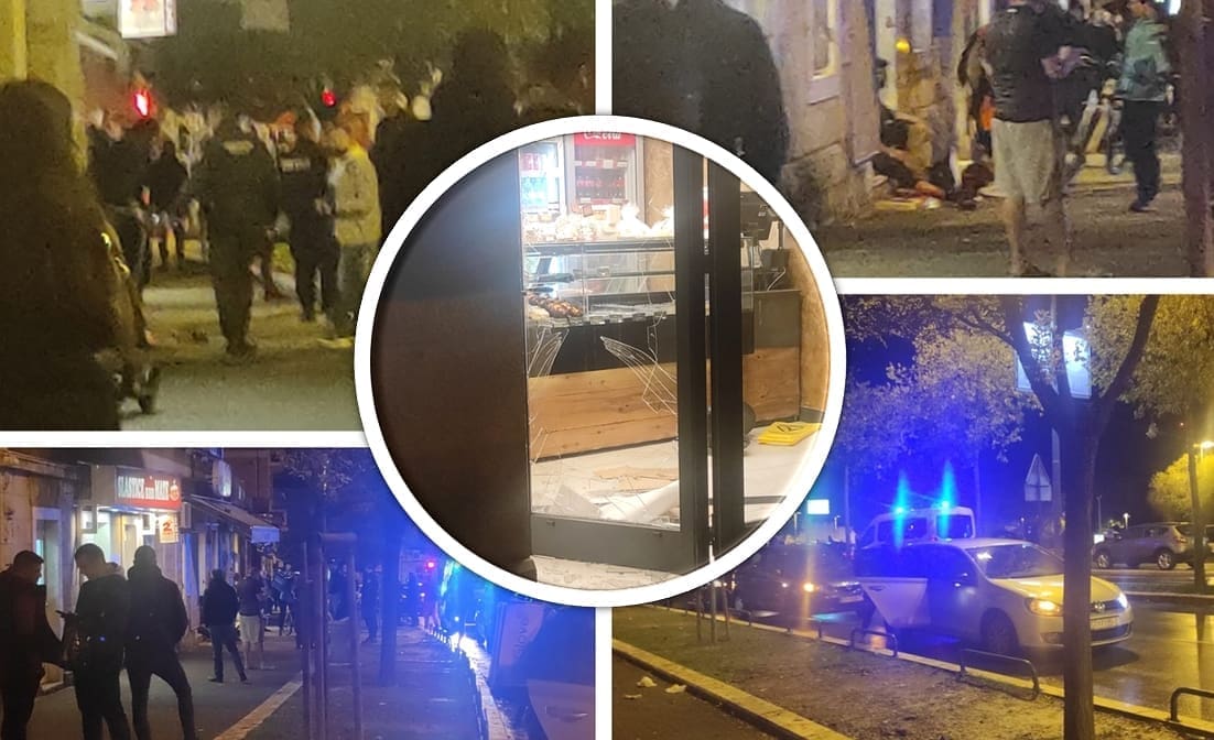 NEVIĐENA DRAMA U SPLITU Muškarac razbio objekt u centru grada, krvavog ga zaustavila policija. Vikao na strance: "**beni Englezi"