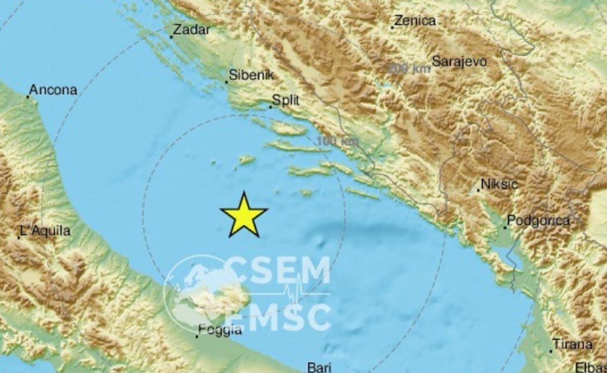 NOVI POTRES NA JADRANU Rano jutros se treslo, epicentar u blizini Visa
