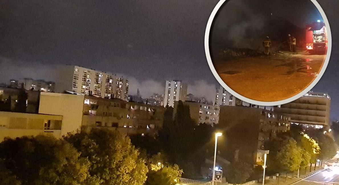 SIRENE UZNEMIRILE SPLIĆANE Policija i vatrogasci na Visokoj