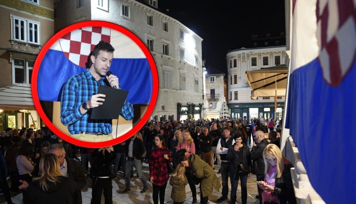 SPLITSKI PROSVJEDNICI: "Crkva nas je izdala, Plenkoviću odlazi, dosta je više..."