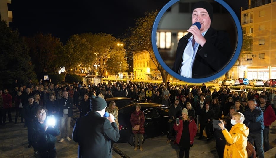 OPET SU ISPRED ŽUPANIJE Splitski prosvjednik: "Plenkoviću Andreju, zaredi se odmah sutra, uđi u neki manastir"