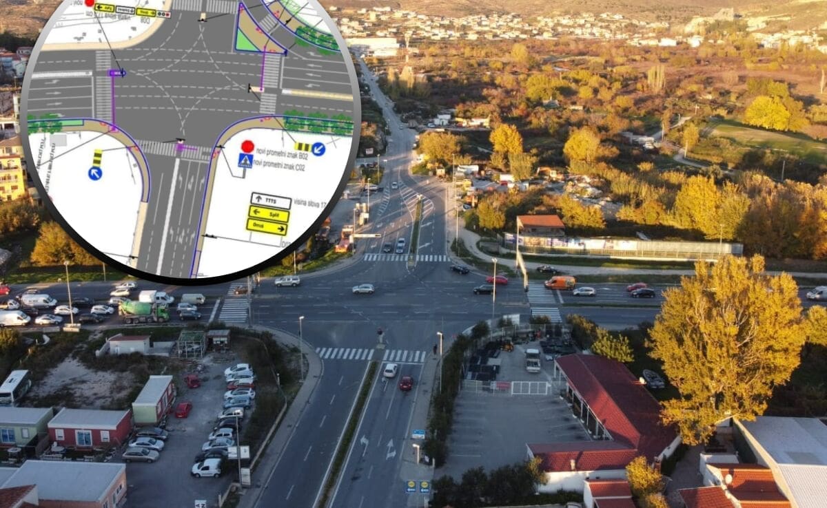 OSAM MILIJUNA KUNA U REKONSTRUKCIJU RASKRIŽJA KOD STOBREČA Uskoro veliki radovi na problematičnoj prometnoj točki na istoku Splita