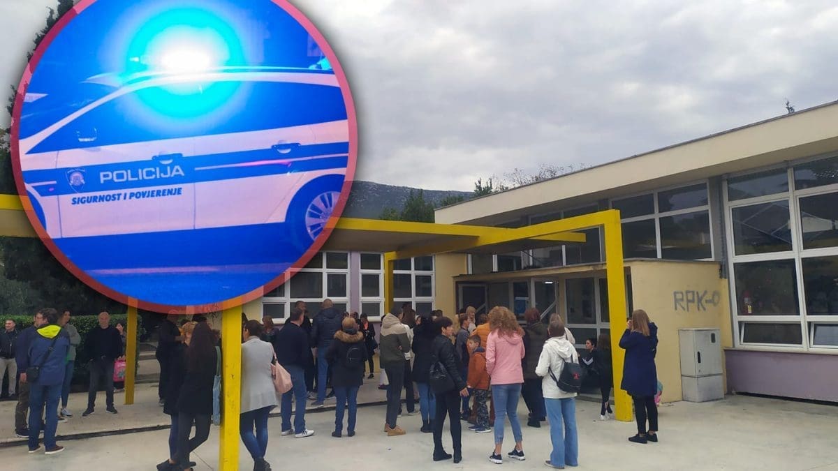 ESKALIRALO U KAŠTELIMA Tri učiteljice nisu imale covid potvrdu, intervenirala policija. Na kraju su ušle u školu: "Samo hrabro i zajedno"