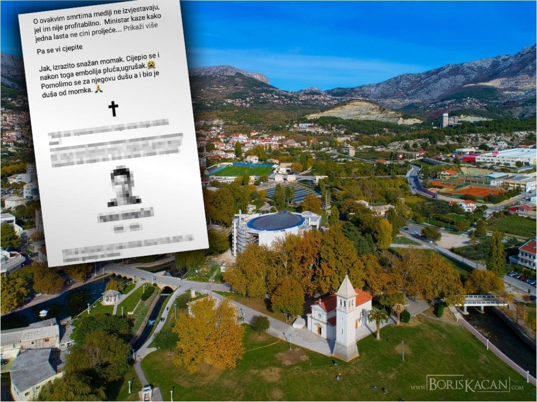 Antivakseri pišu da je mladić iz okolice Splita umro nakon cijepljenja. Halmed: Slučaj nije prijavljen