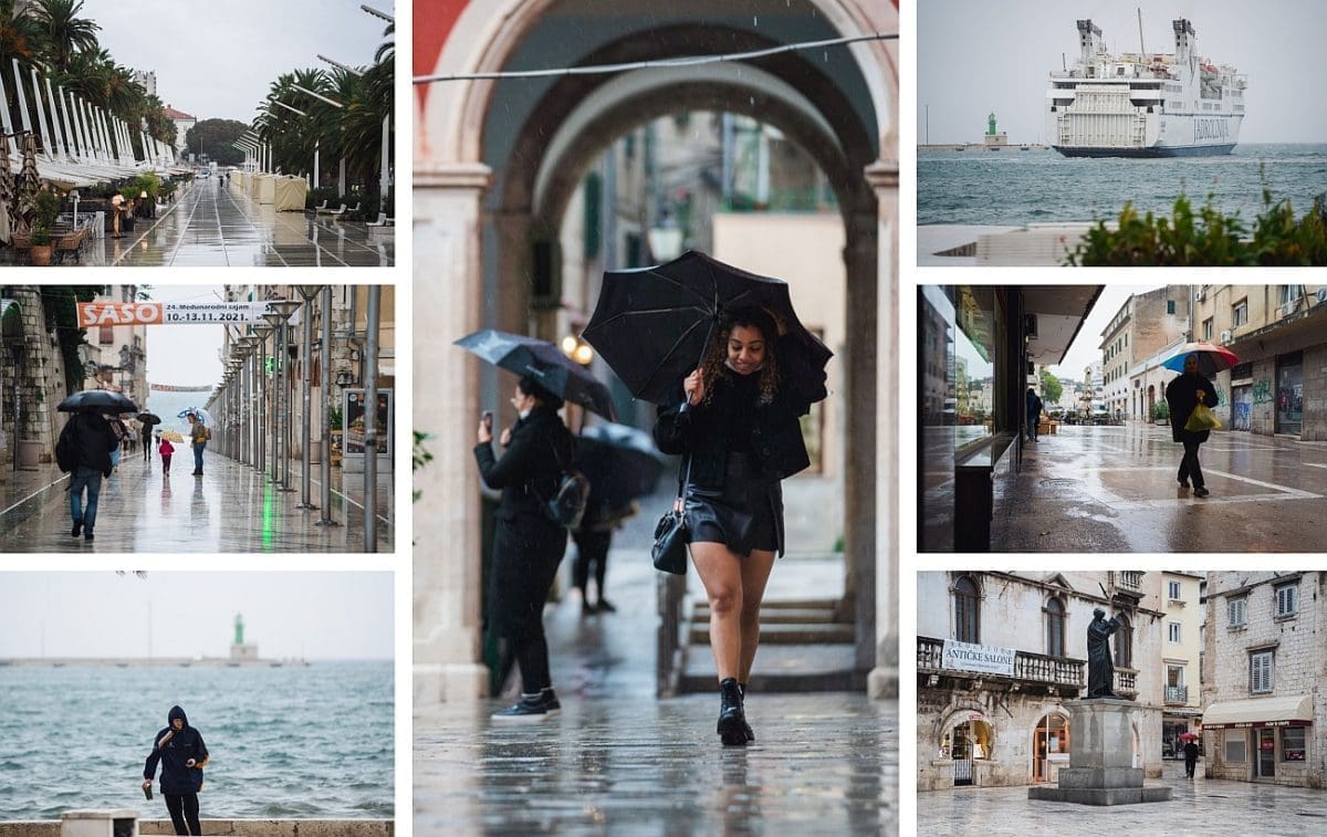 DHMZ: U Dalmaciji mogućnost naglog porasta vodostaja bujičnih vodotoka, urbanih poplava te poplavljivanja krških polja u Zagori