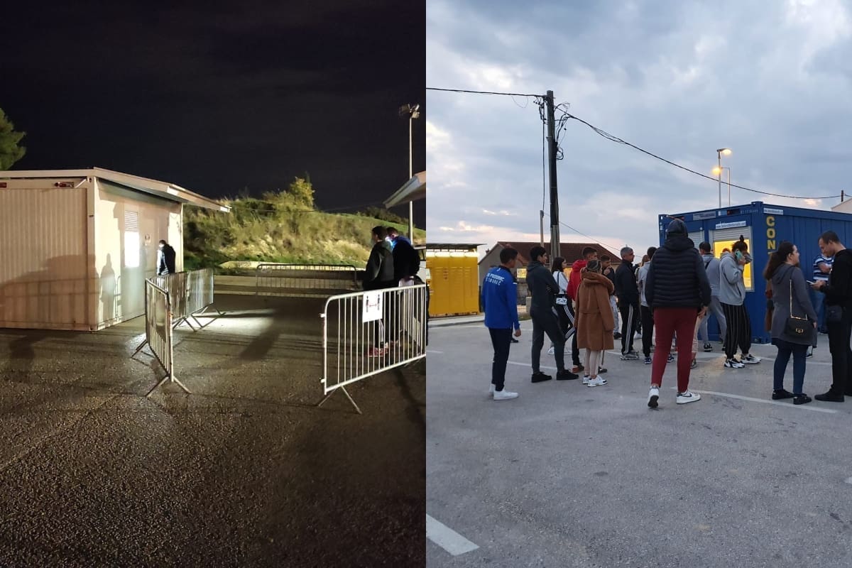 Dok na Turskoj kuli nema 'ni pasa' u redu za testiranje, u Podstrani gužva bez pridržavanja distance