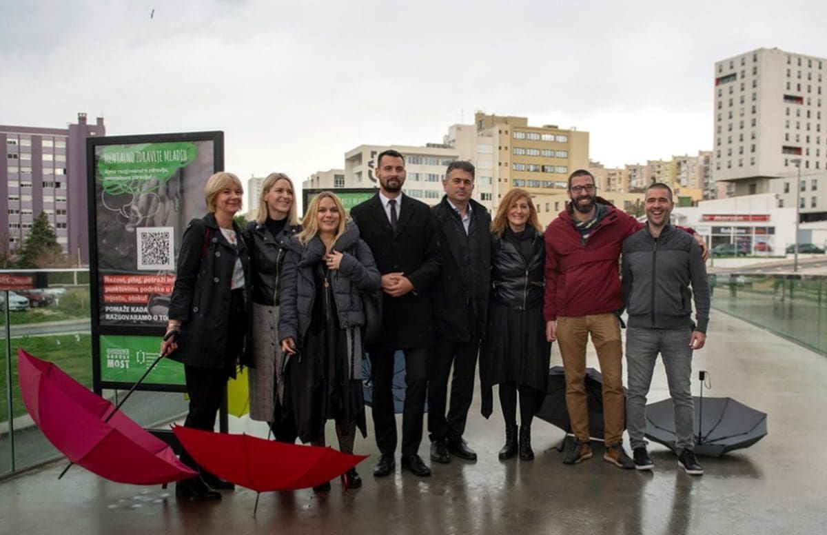 Kampanja udruge MoSt: "Ajmo govorit o zdravlju, mentalnom zdravlju!"