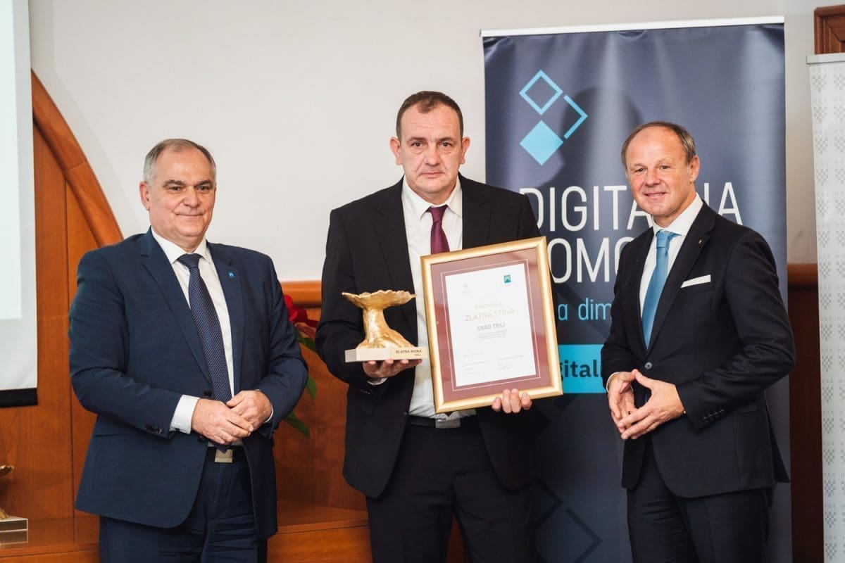 DODIJELJENA "ZLATNA STINA" Vrijedno priznanje gradovima Vrlika, Trilj i Kaštela te općinama Sutivan, Tučepi i Otok