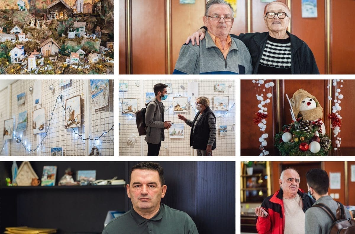 VESELI BLAGDANI U SPLITSKOM STARAČKOM DOMU Korisnici imaju samo riječi hvale za osoblje: "Radosni dočekujemo Novu godinu. Lipo nam je, okupimo se i zapivamo..."