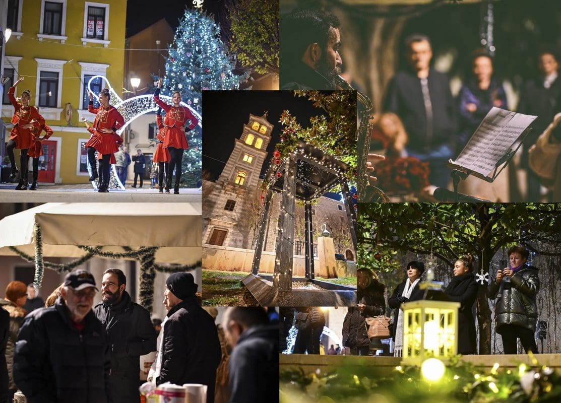 (FOTO) SINJSKA BOŽIĆNA ČAROLIJA Upaljena druga adventska svijeća: Brojni građani uživali u blagdanskom ugođaju