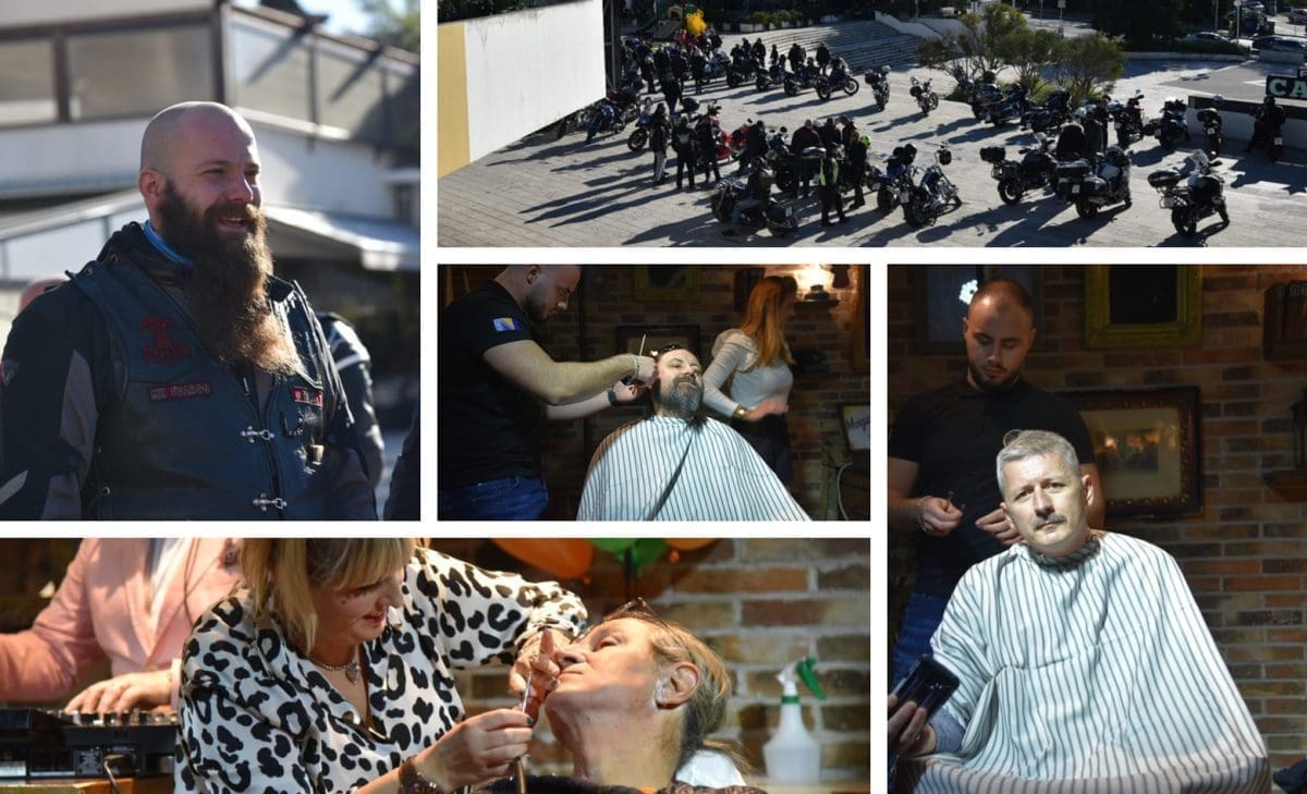 PRAVI SPEKTAKL U SPLITU "Bradata aukcija" sve oduševila, sudjelovali i moto klubovi: "Nema ograničenja ni imperativa, samo dobra volja"