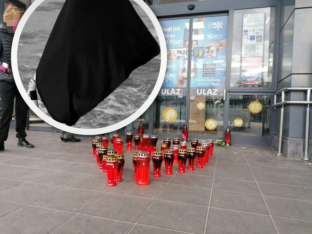 "SIMBOLIČAN OPROŠTAJ OD NAŠE SUGRAĐANKE" U petak će se sa zgrade Banovine spustiti crna zastava s porukom protiv nasilja nad ženama