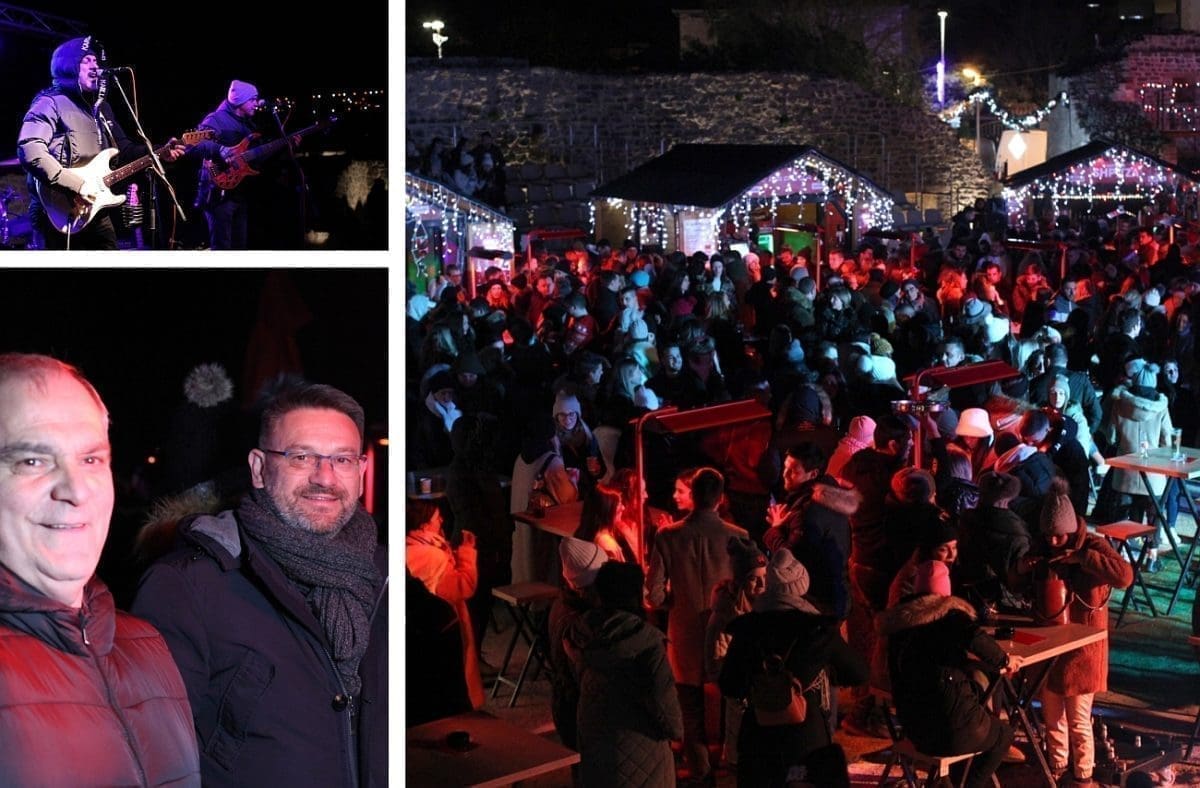 Grupa Dalmatino zapalila atmosferu na otvaranju solinskog Adventa na Gradini: "Uživajte u blagdanskoj čaroliji"