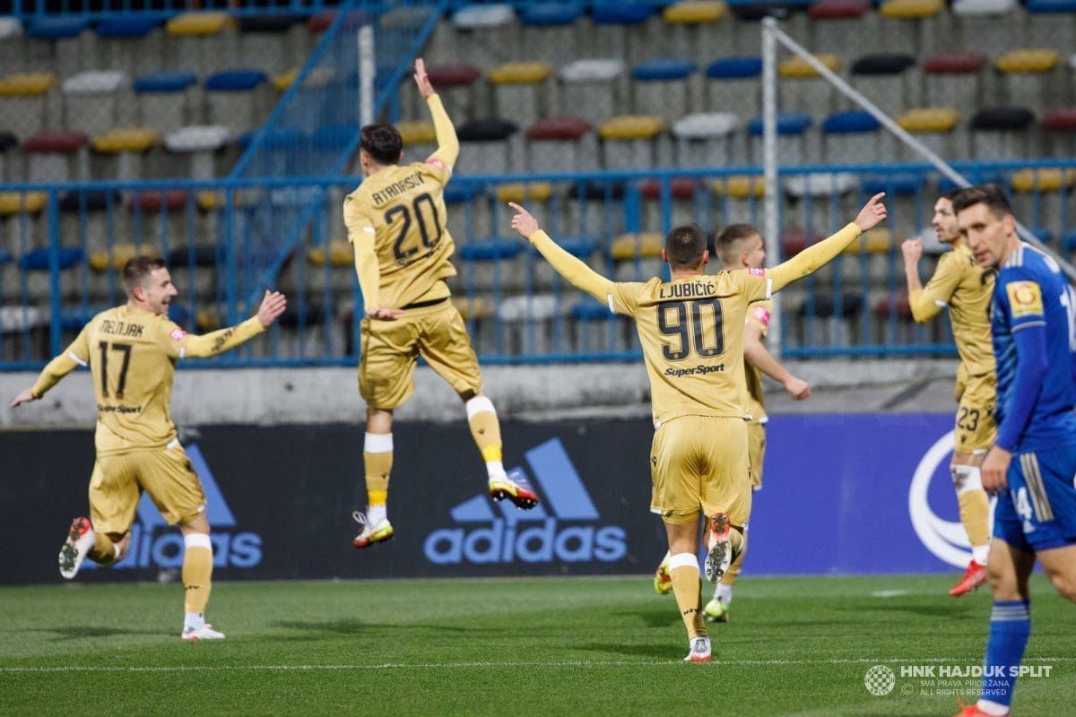 LOKOMOTIVA - HAJDUK 2:2 Mlakar zabio gol za dramatičnu završnicu utakmice