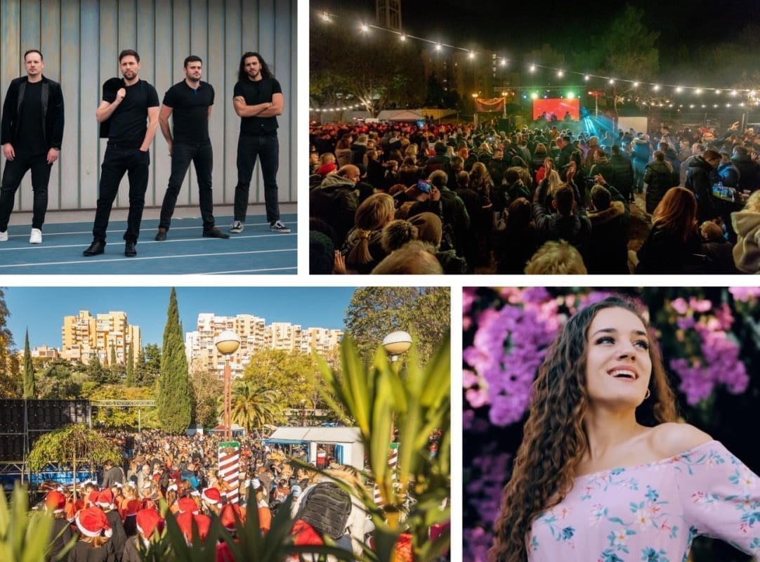 VIKEND U ADVENT PARKU MERTOJAK Lorena Bućan & Aura Band, NoA & Funkblasters, Izgubljena Generacija, Sveta Luce i klaun Šarenko