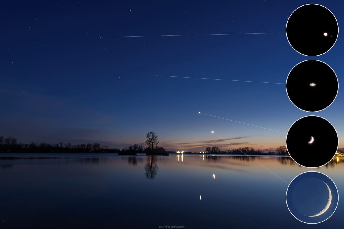 Jeste li primijetili zanimljiv događaj na večernjem nebu?