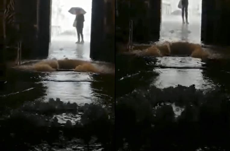 (VIDEO) POTOP U SPLITU Centar grada pod vodom: Pogledajte podrume Dioklecijanove palače