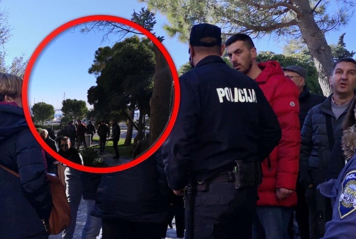 ESKALIRALO PRED BANOVINOM Odvijala se prava drama, prosvjednik prijetio Ivoševiću. Reagirala i policija