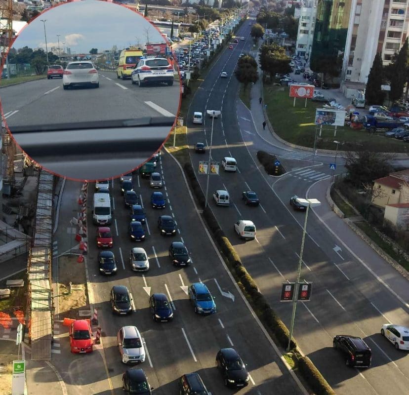 Nova prometna u Splitu: Sudarili se auto i kamion