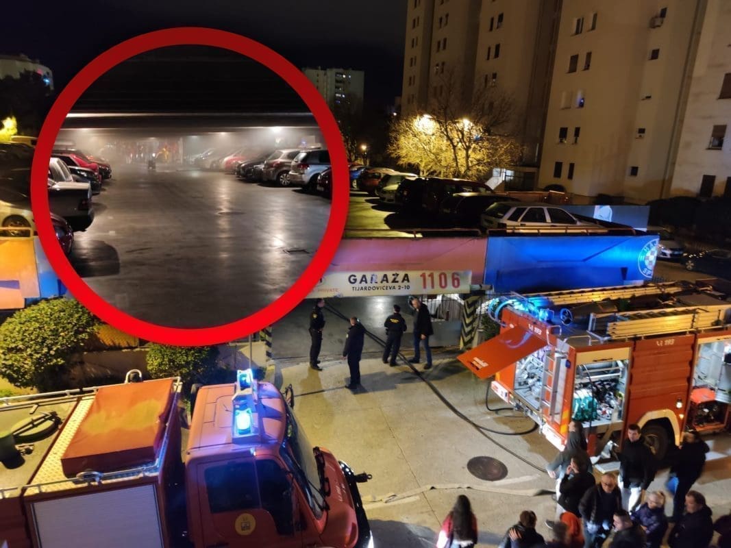 DOVRŠEN OČEVID NOVOG POŽARA U GARAŽI NA PUJANKAMA Požar je podmetnut, oštećeno je šest parkiranih automobila